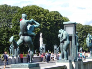 Vigeland,s Bronze Statues