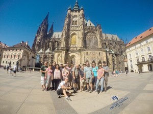 Our Group at the Cathedral